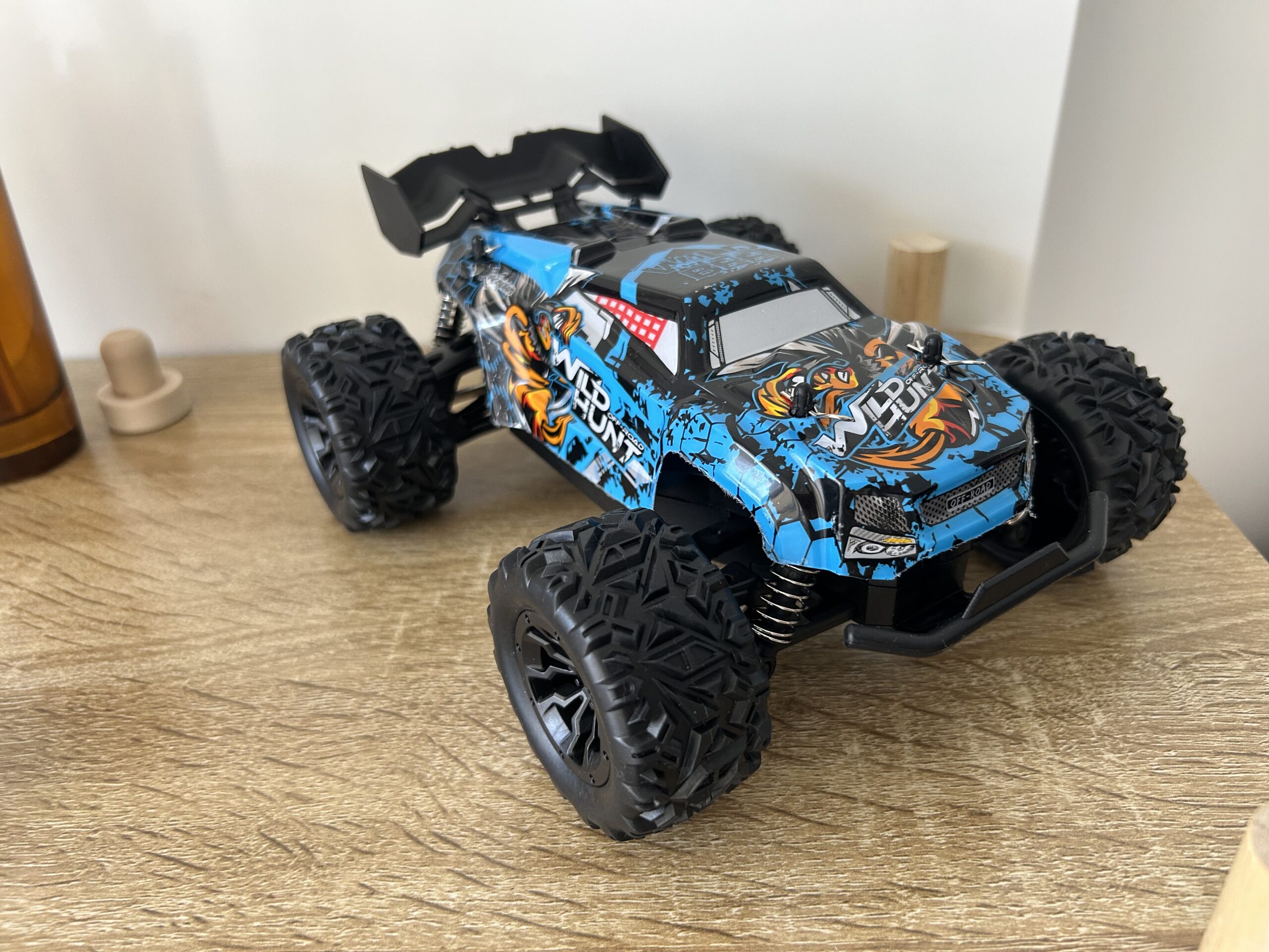 Beast vue de dessus sur zone de jeu.