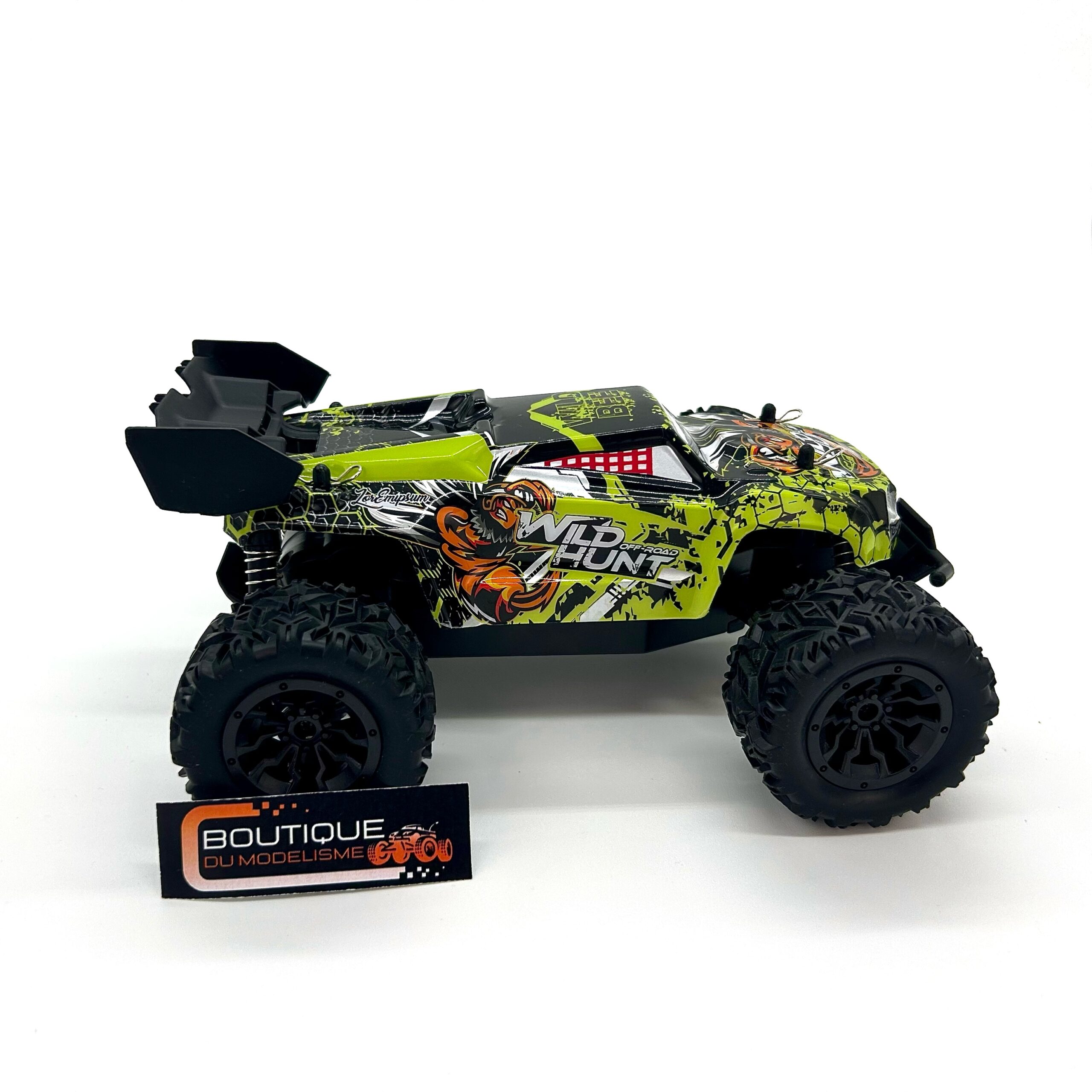 Voiture Beast en action sur terrain