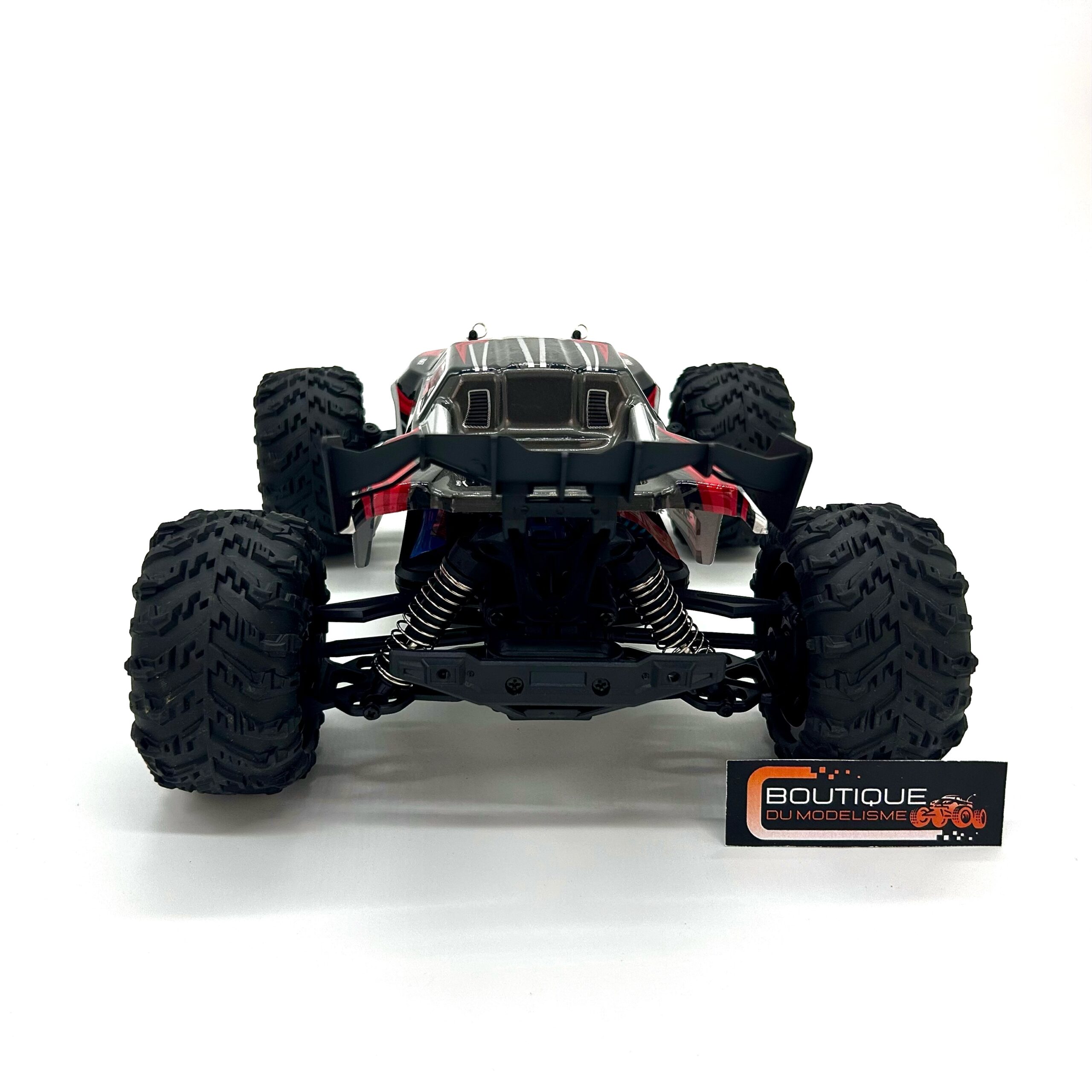 Monster en plein run.