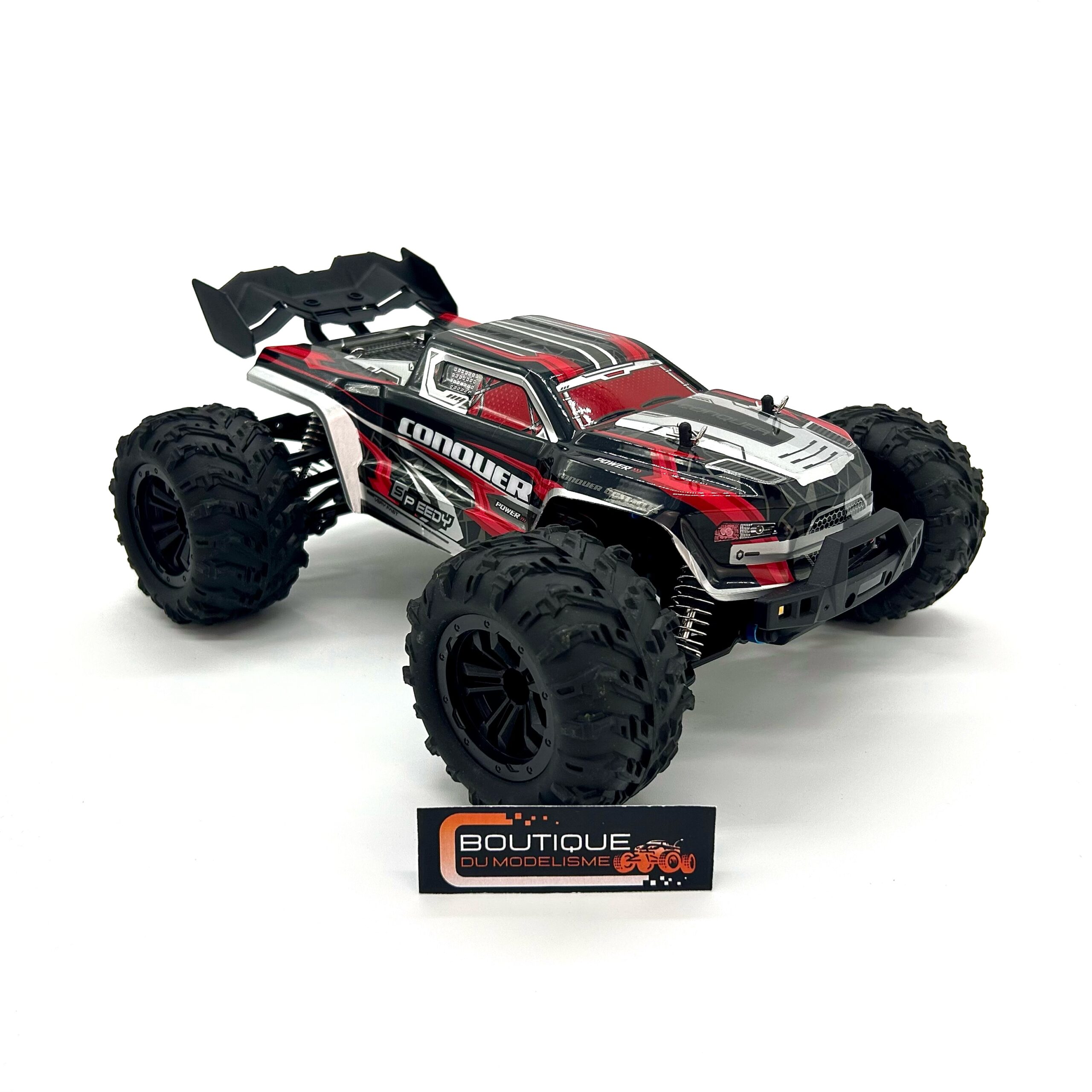 Monster prête à démarrer.